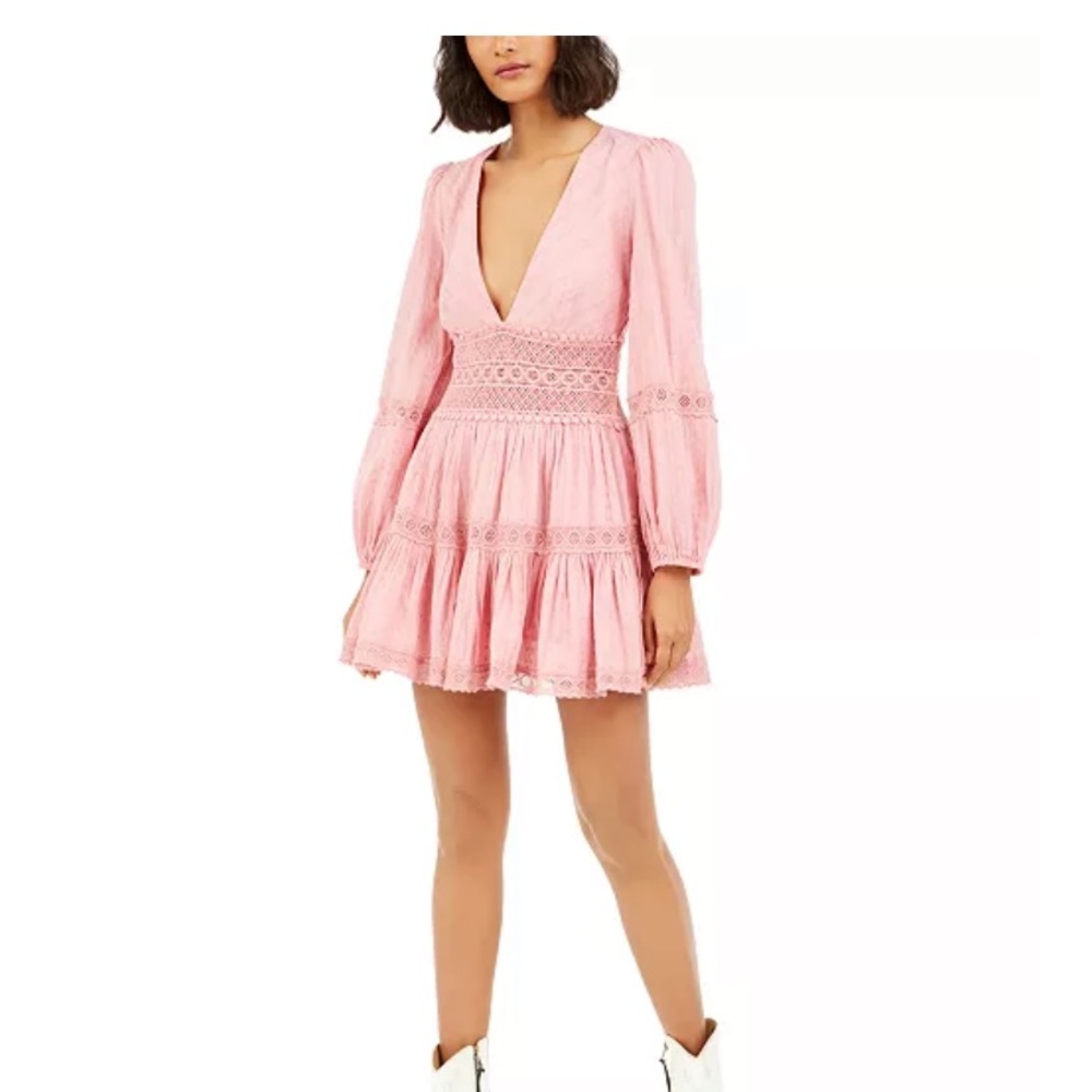 Free People The Delightful dress nwt size 8 - pink
